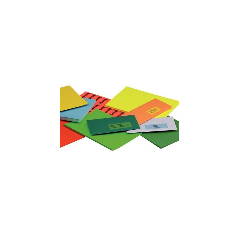 Achetez Boîte de 1400 étiquettes couleur 38.1x99mm vert 2626 VVA1 pas cher sur Ma Rentrée Scolair..