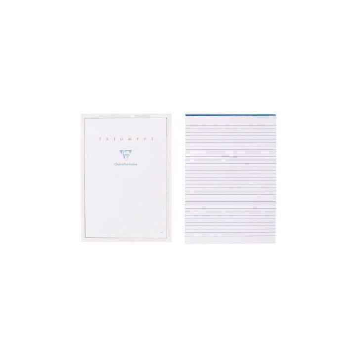 Bloc de 50 feuilles de correspondance 210x297mm velin TRIOMPHE 6170C TRIOMPHE CLAIREFONTAINE