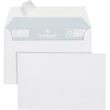 Achetez Paquet de 25 enveloppes blanches 90x140mm 100g pour cartes de visite 6652 GPV pas cher sur M..