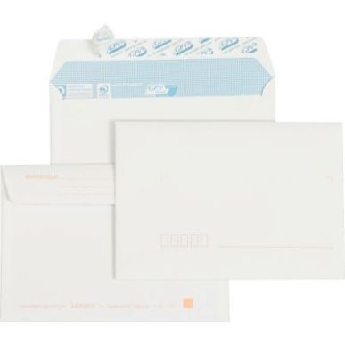 Achetez Paquet de 25 enveloppes blanches 114x162mm 90g bande siliconée précasées 6610 EVERYDAY GP..