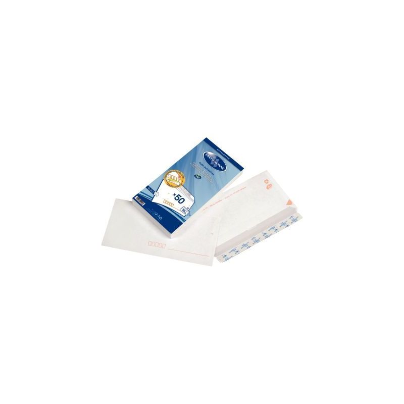 Achetez OXFORD Paquet de 50 enveloppes Blanches pré-casées auto-adhésives 80g format 110x220mm DL.. Achetez OXFORD Paquet de 50 enveloppes Blanches pré-casées auto-adhésives 80g format 110x220mm DL..