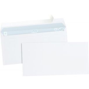 Achetez Boîte de 500 enveloppes blanches DL 110x220 80g/m² bande de protection 1309 GPV pas cher s..