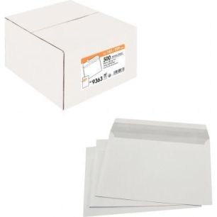 Achetez Boîte de 500 enveloppes Blanches 80g C5 162x229 mm auto-adhésives pas cher sur Ma Rentrée..