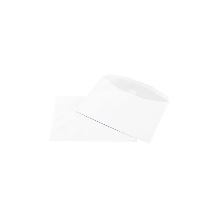 Boîte de 1000 enveloppes blanches C5 162x229 80g/m² de mise sous pli automatique gommées 12963 LA COURONNE