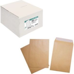 Achetez Boite de 500 pochettes kraft 176x250mm 90g bande siliconée 9752 LA COURONNE pas cher sur Ma..