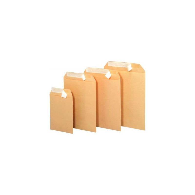 Achetez Boîte de 250 pochettes Kraft 90 g 26x33 cm. Auto adhésive avec bande de protection enlevab.. Achetez Boîte de 250 pochettes Kraft 90 g 26x33 cm. Auto adhésive avec bande de protection enlevab..