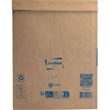 Achetez Carton de 100 pochettes bulles papier renforcé 270x360 153500109 JOVIMAIL JOVIPACK pas cher..