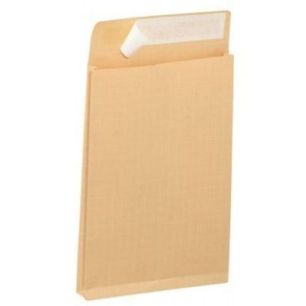 Achetez Paquet de 50 pochettes kraft armé 340x460mm soufflet 30mm bande siliconée 501733 LA COURON..