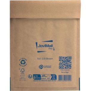 Achetez Paquet de 10 pochettes bulles papier 150x210mm Kraft 153400123 JOVIMAIL JOVIPACK pas cher su..