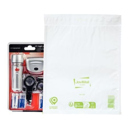 Achetez Paquet de 10 pochettes bulles d'air polyéthylène format 24x33cm blanc 103100163 pas cher s..