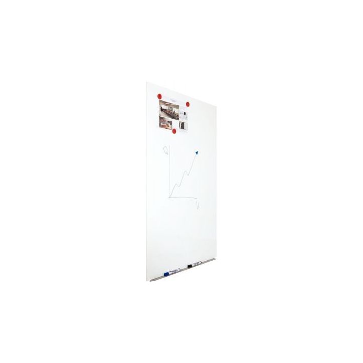 Tableau blanc magnétique sans cadre Skin 115x75cm RD6420R CEP