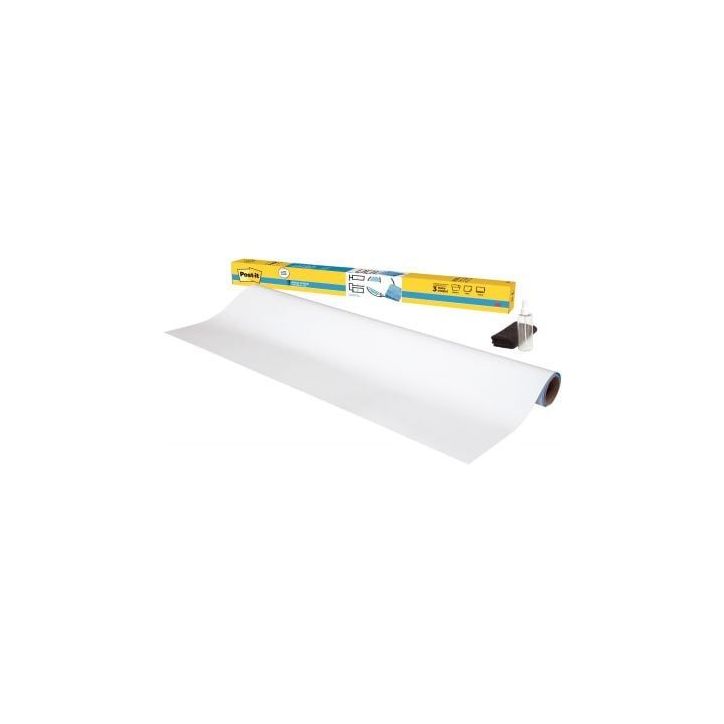 Tableau blanc Erasy Erase Post-It Lg 183 x lg 122 cm en rouleau BP1380 POST-IT 3M