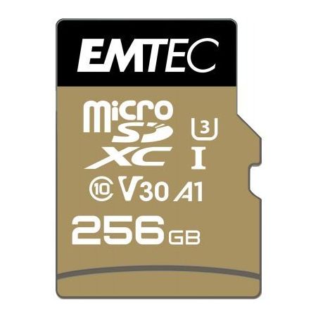 Achetez Carte micro SD Emtec UHS I U3 V30 Speedin Pro 256 GO XC ECMSDM256GXC10SP EMTEC pas cher sur ..