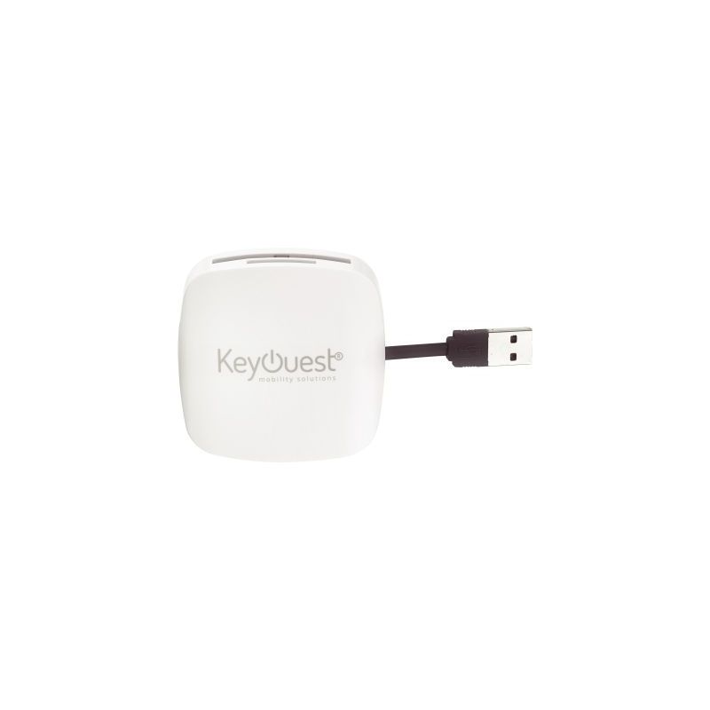 Achetez HUB 2 en 1 avec 3 ports USB 2.0 et lecteur de cartes mémoires KO010082 pas cher sur Ma Rent..