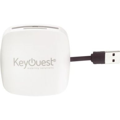 Achetez HUB 2 en 1 avec 3 ports USB 2.0 et lecteur de cartes mémoires KO010082 pas cher sur Ma Rent..