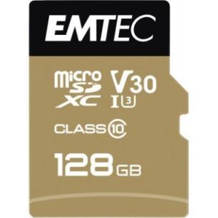 Achetez Carte micro SD Emtec UHS I U3 V30 Speedin Pro 128 GO XC ECMSDM128GXC10SP EMTEC pas cher sur ..