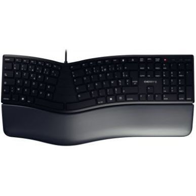 Achetez Clavier filaire ergonomique Cherry noir 925556 CHERRY pas cher sur Ma Rentrée Scolaire