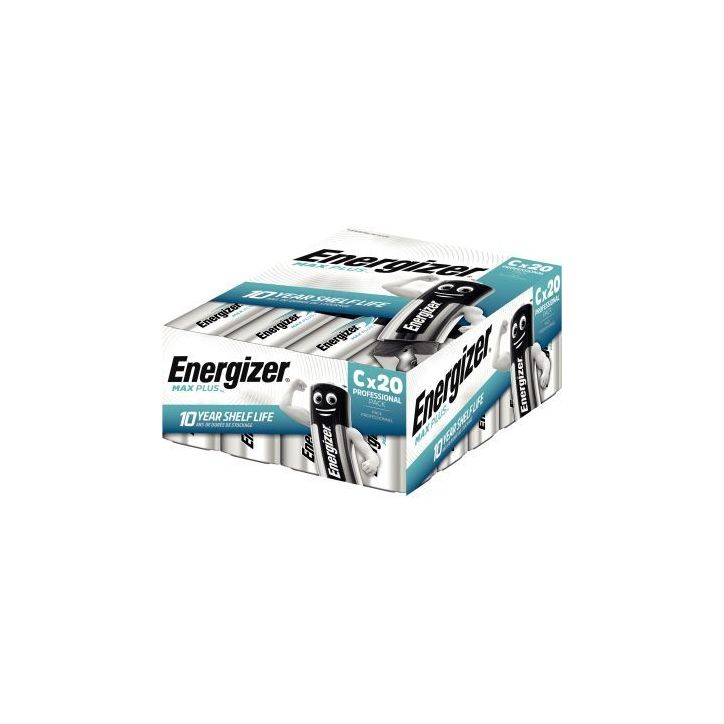 Blister 20 piles 1,5V Max Plus C 7638900423341 ENERGIZER
