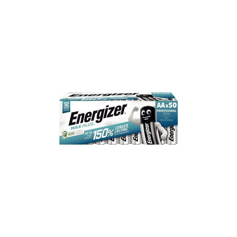 Achetez Blister 50 piles 1,5V Max Plus AA 7638900444933 ENERGIZER pas cher sur Ma Rentrée Scolaire Achetez Blister 50 piles 1,5V Max Plus AA 7638900444933 ENERGIZER pas cher sur Ma Rentrée Scolaire