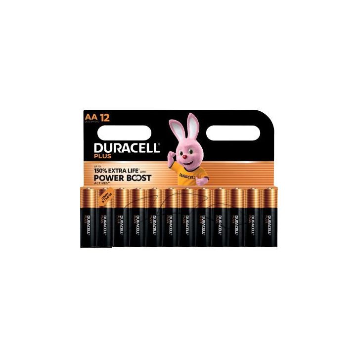Blister 12 piles 1.5V PLUS POWERBOOST AA / LR06 / MN1500 5000394176324 DURACELL