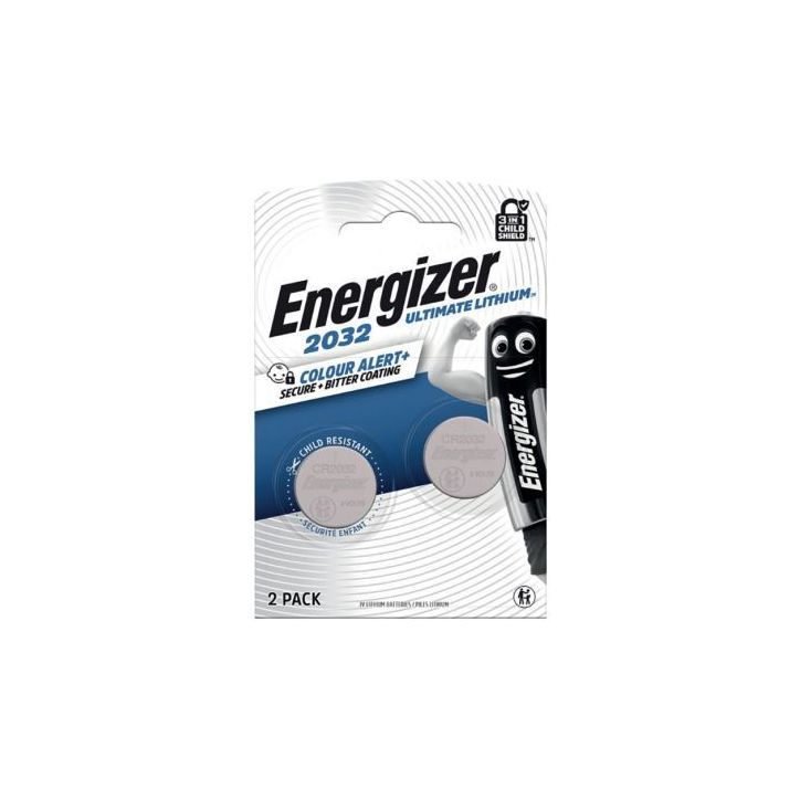 Blister 2 Piles Energizer Ultimate Lithium 2032 7638900452686 ENERGIZER