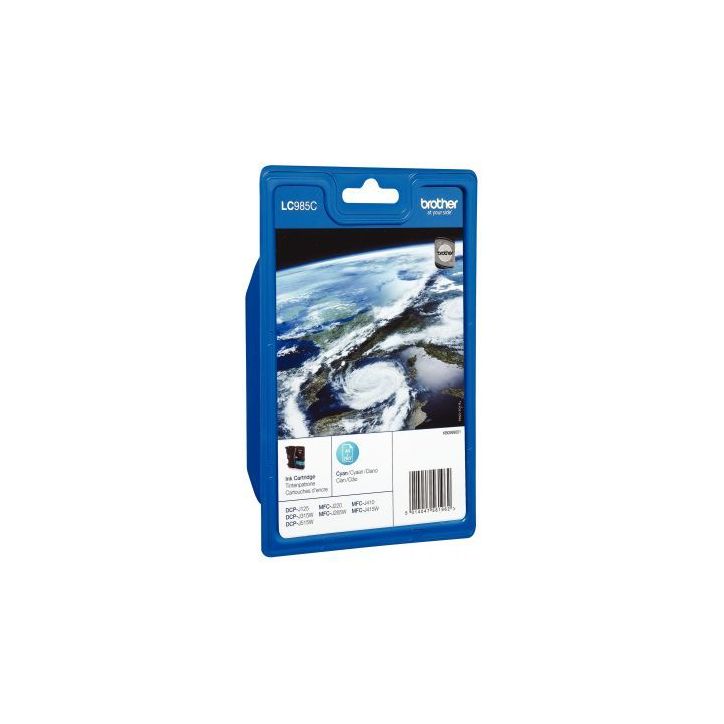 BROTHER Cartouche Jet d'encre Cyan LC985C