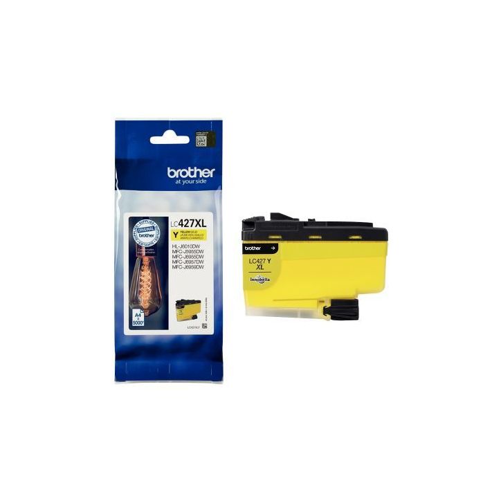Cartouche d'encre Brother LC427XLY jaune à la marque Ampoule LC427XLY BROTHER
