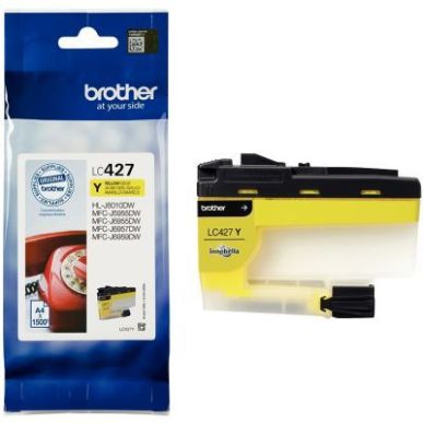 Achetez Cartouche d'encre Brother LC427Y jaune à la marque Téléphone LC427Y BROTHER pas cher sur ..