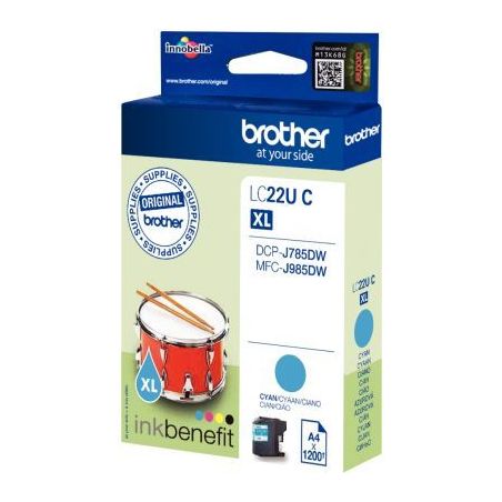Achetez Cartouche jet d'encre à la marque Brother LC22UC cyan ultra haute capacité Tambour LC22UC ..