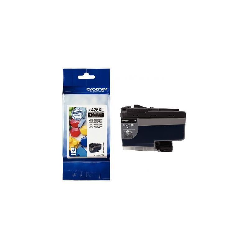 Achetez Cartouche encre brother LC426XLBK noir haute capacité à la marque Aimant LC426XLBK BROTHER..