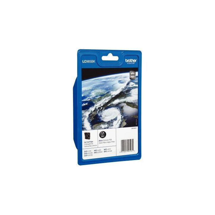 BROTHER Cartouche Jet d'encre Noir LC985BK