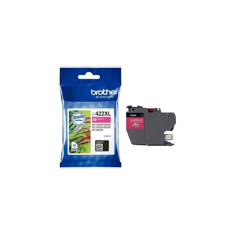 Achetez Cartouche d'encre Brother LC422XLM magenta haute capacité à la marque Trombone LC422XLM BR.. Achetez Cartouche d'encre Brother LC422XLM magenta haute capacité à la marque Trombone LC422XLM BR..