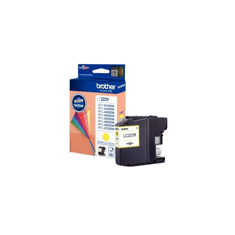 Achetez BROTHER Cartouche Jet d'encre Jaune LC223Y pas cher sur Ma Rentrée Scolaire