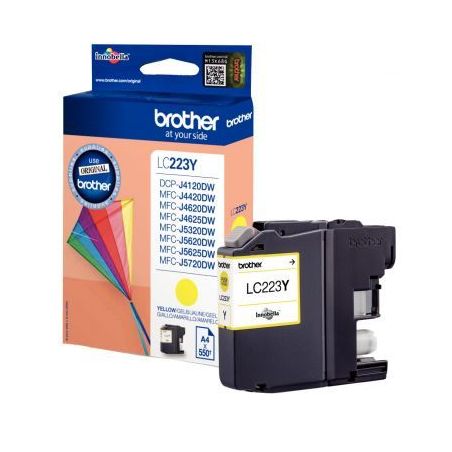 Achetez BROTHER Cartouche Jet d'encre Jaune LC223Y pas cher sur Ma Rentrée Scolaire