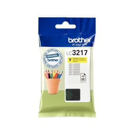 Achetez Cartouche jet d'encre à la marque Brother LC3217Y jaune Pot LC3217Y BROTHER pas cher sur Ma..