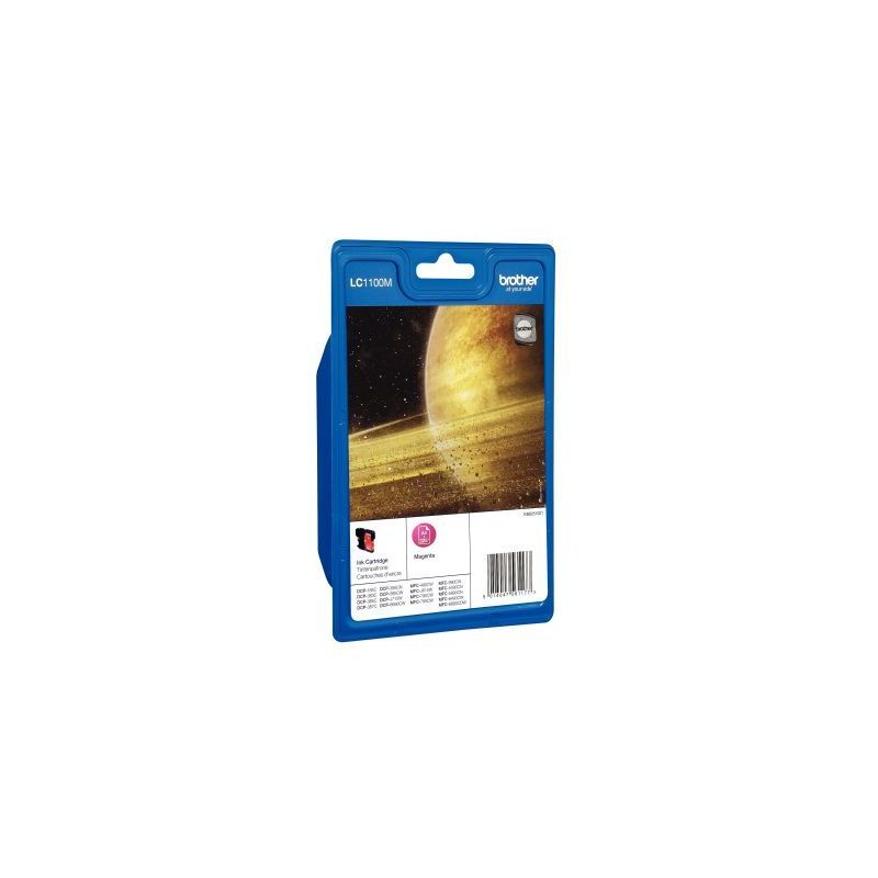 Achetez BROTHER cartouche Jet d'encre Magenta LC1100M pas cher sur Ma Rentrée Scolaire