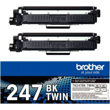 Achetez Lot de 2 toners Brother TN247BK TWIN noir haute capacité à la marque TN247BKTWIN BROTHER p..