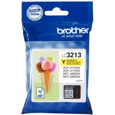 Achetez Cartouche encre à la marque Brother LC3213Y jaune Glace LC3213Y BROTHER pas cher sur Ma Ren..