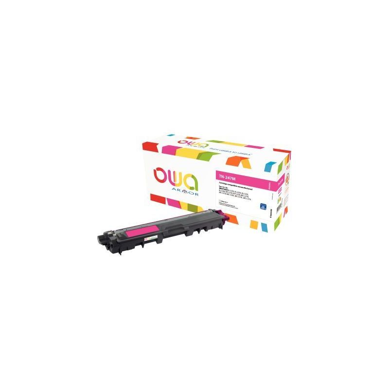 Achetez Toner compatible à la marque Brother TN247M magenta haute capacité K18603OW OWA ARMOR pas .. Achetez Toner compatible à la marque Brother TN247M magenta haute capacité K18603OW OWA ARMOR pas ..