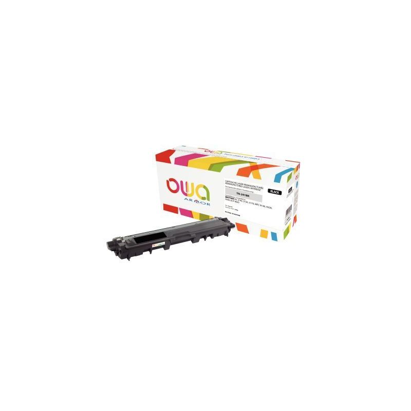 Achetez Toner laser compatible à la marque Brother TN241BK noir K15657OW OWA ARMOR pas cher sur Ma ..