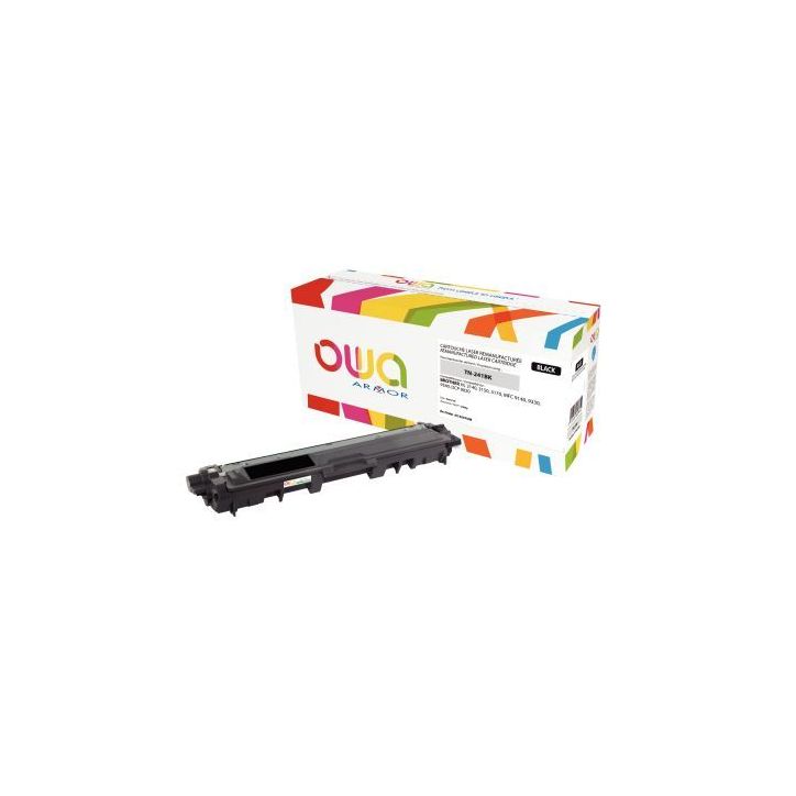 Toner laser compatible à la marque Brother TN241BK noir K15657OW OWA ARMOR