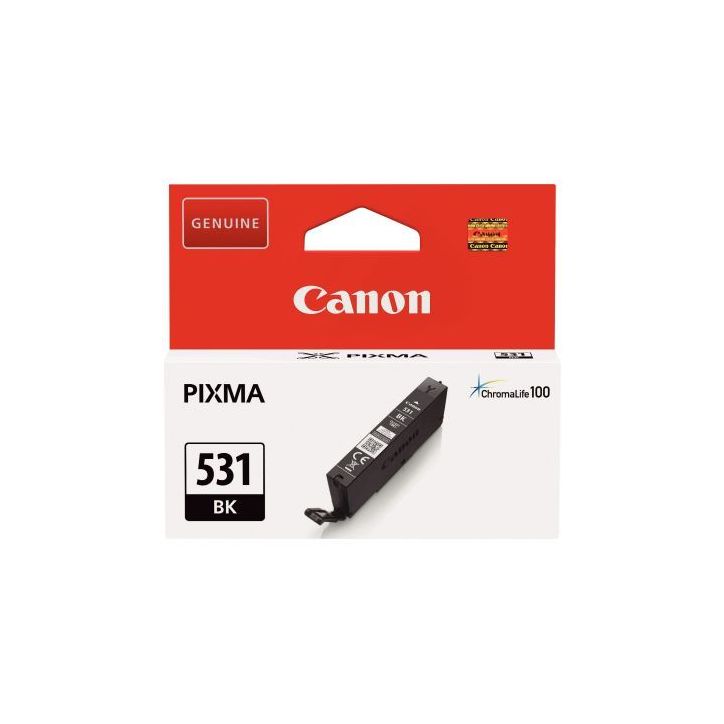 Canon 531 cartouche jet d'encre noir photo authentique (CLI-531BK) 531 CASPI6118C001 CANON
