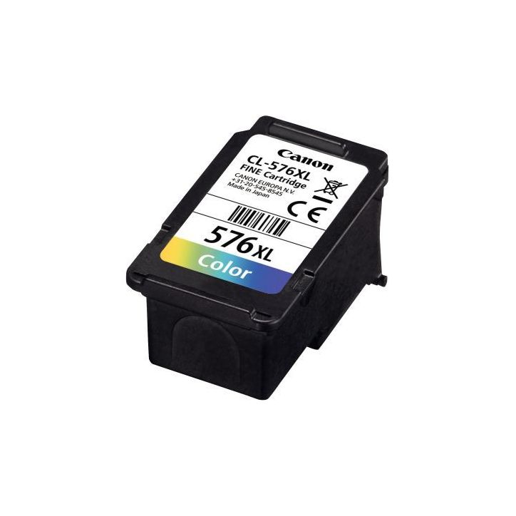 Canon 576 cartouche jet d'encre couleurs haute capacité authentique (CL-576XL) 576 XL CASPI5441C001 CANON