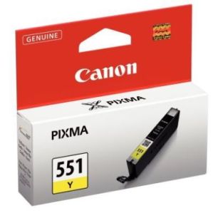 Achetez Cartouche jet d'encre à la marque Canon CLI-551 jaune 551 CASPI6511B001 CANON pas cher sur ..