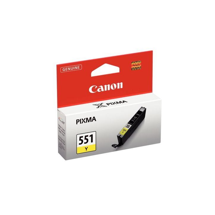 Cartouche jet d'encre à la marque Canon CLI-551 jaune 551 CASPI6511B001 CANON