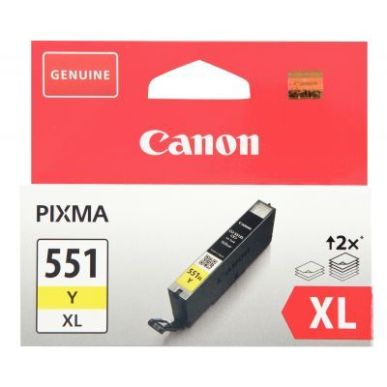 Achetez Cartouche jet d'encre à la marque Canon CLI-551 jaune haute capacité 551XL CASPI6446B001 C..