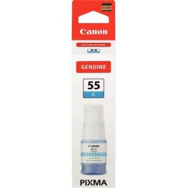 Achetez Canon 55 flacon d'encre cyan authentique (GI-55C) 55 CASPI6289C001 CANON pas cher sur Ma Ren..