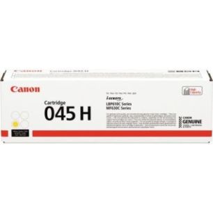 Achetez Cartouche laser à la marque CANON 045H jaune  haute capacité 045H 1243C002 CANON pas cher ..