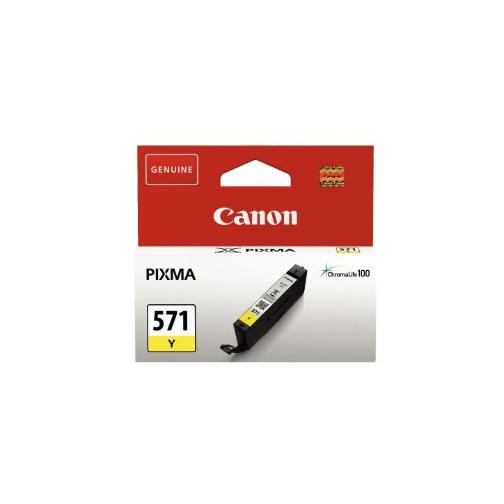 Cartouche jet d'encre à la marque Canon CLI-571Y jaune 571 CASPI0388C001 CANON