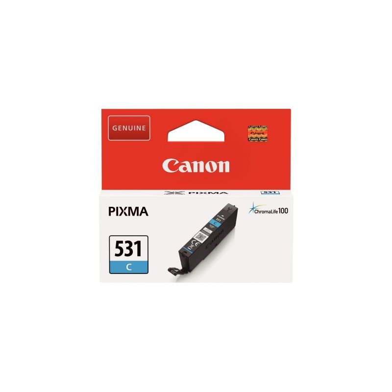 Achetez Canon 531 cartouche jet d'encre cyan authentique (CLI531C) 531 CASPI6119C001 CANON pas cher .. Achetez Canon 531 cartouche jet d'encre cyan authentique (CLI531C) 531 CASPI6119C001 CANON pas cher ..